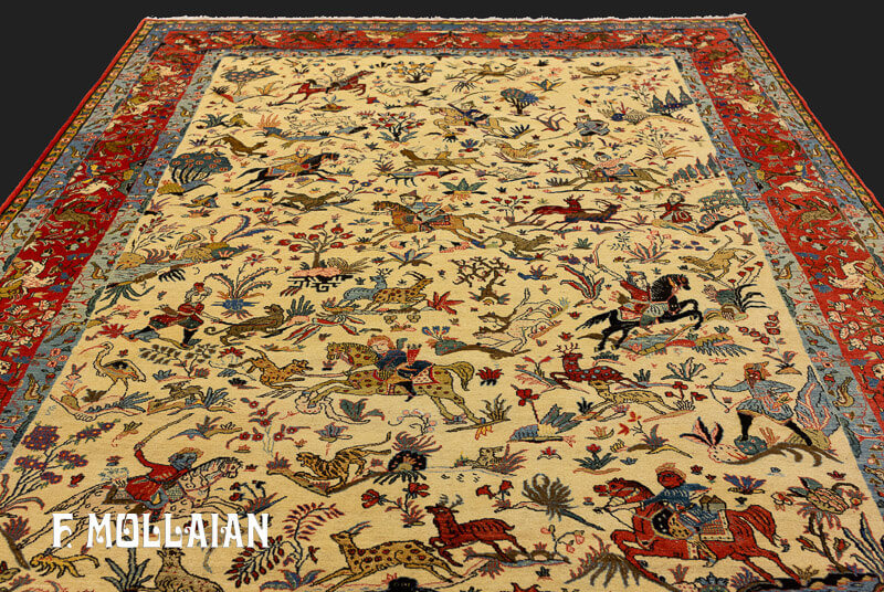 Tapis Tehran Persan n°:51491333