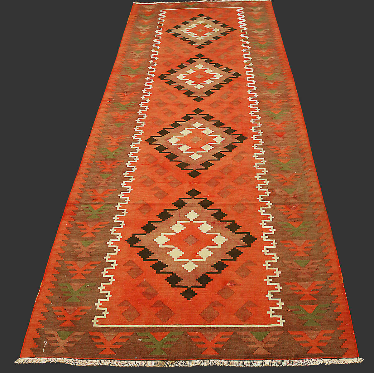 Vieja Caucásica Kilim Karabakh (Qarabağ) n°:588