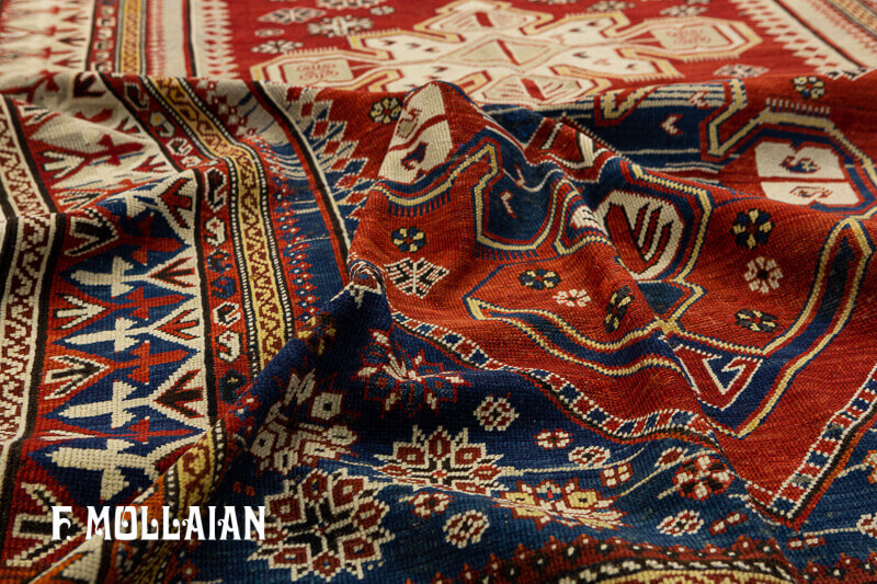 Antique Caucasian Shirvan Rug n°:68099447