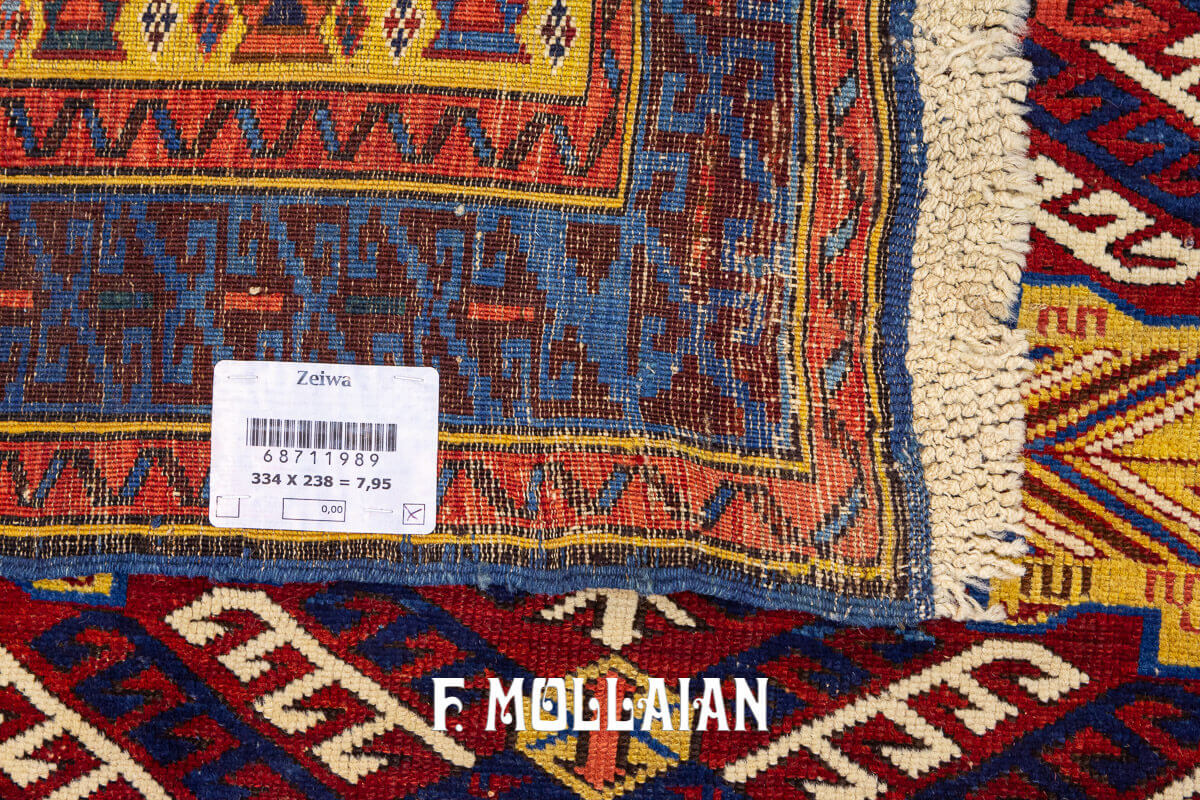 Tapis Caucasien Zeiwa (Zeiva) n°:68711989