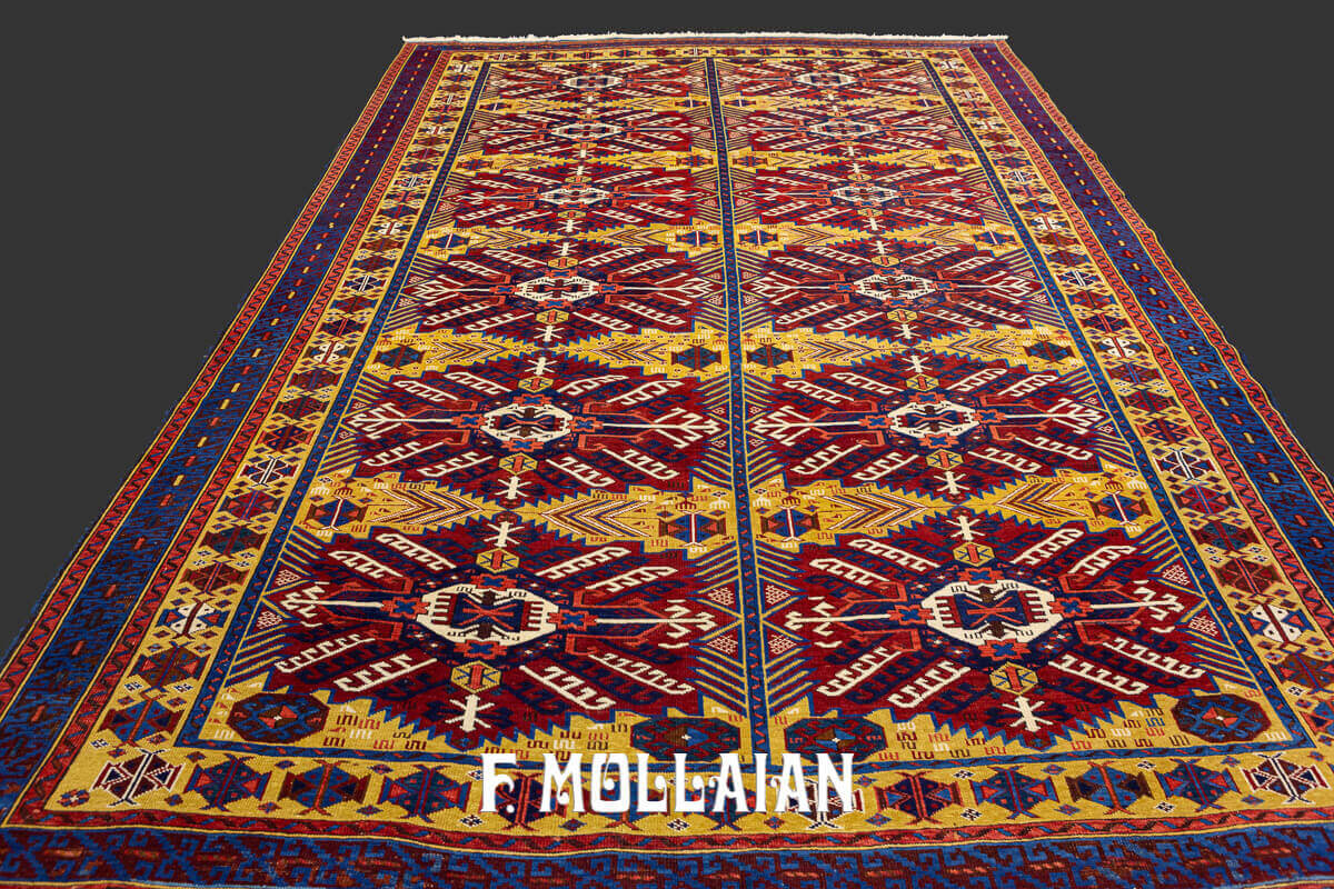 Tapis Caucasien Zeiwa (Zeiva) n°:68711989