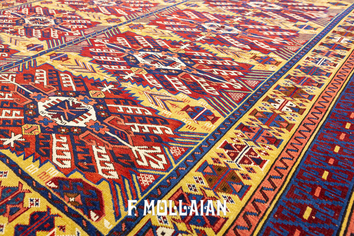 Tapis Caucasien Zeiwa (Zeiva) n°:68711989