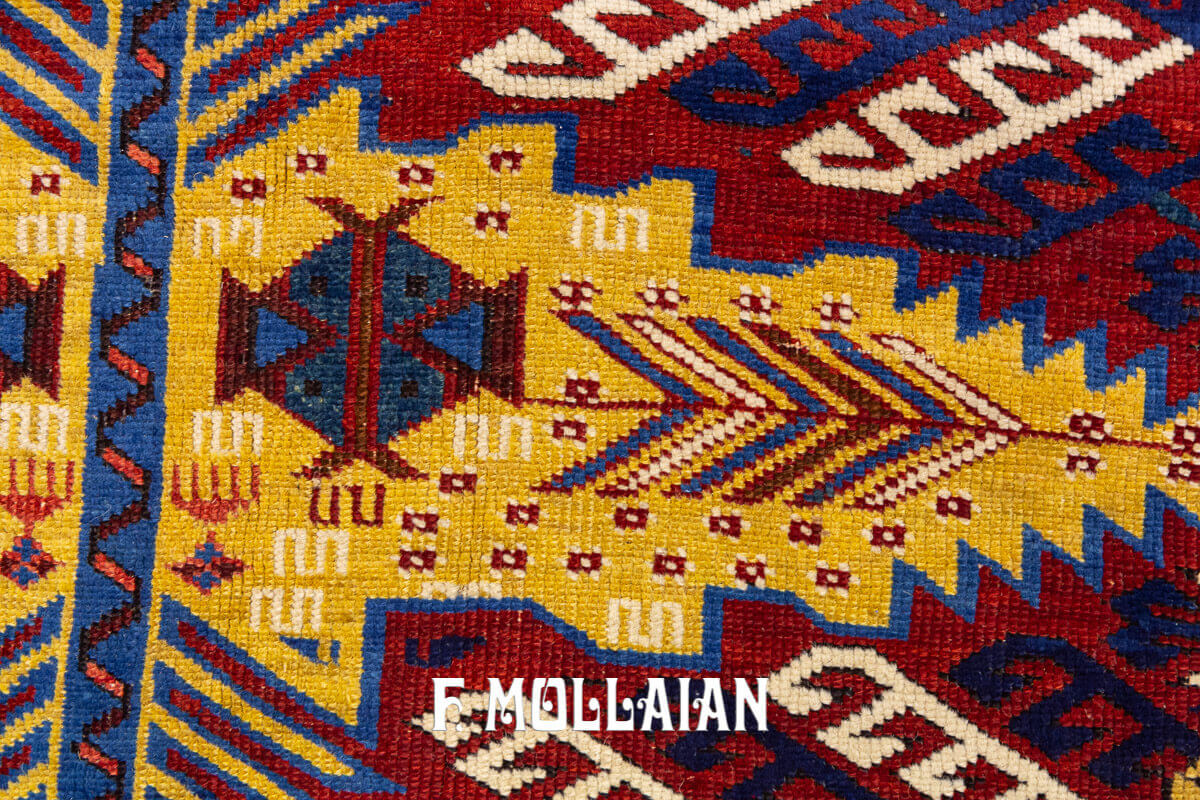 Tapis Caucasien Zeiwa (Zeiva) n°:68711989