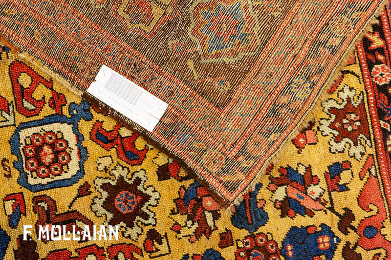 Antique Persian Bakshaish Kalleh Carpet n°:89047414