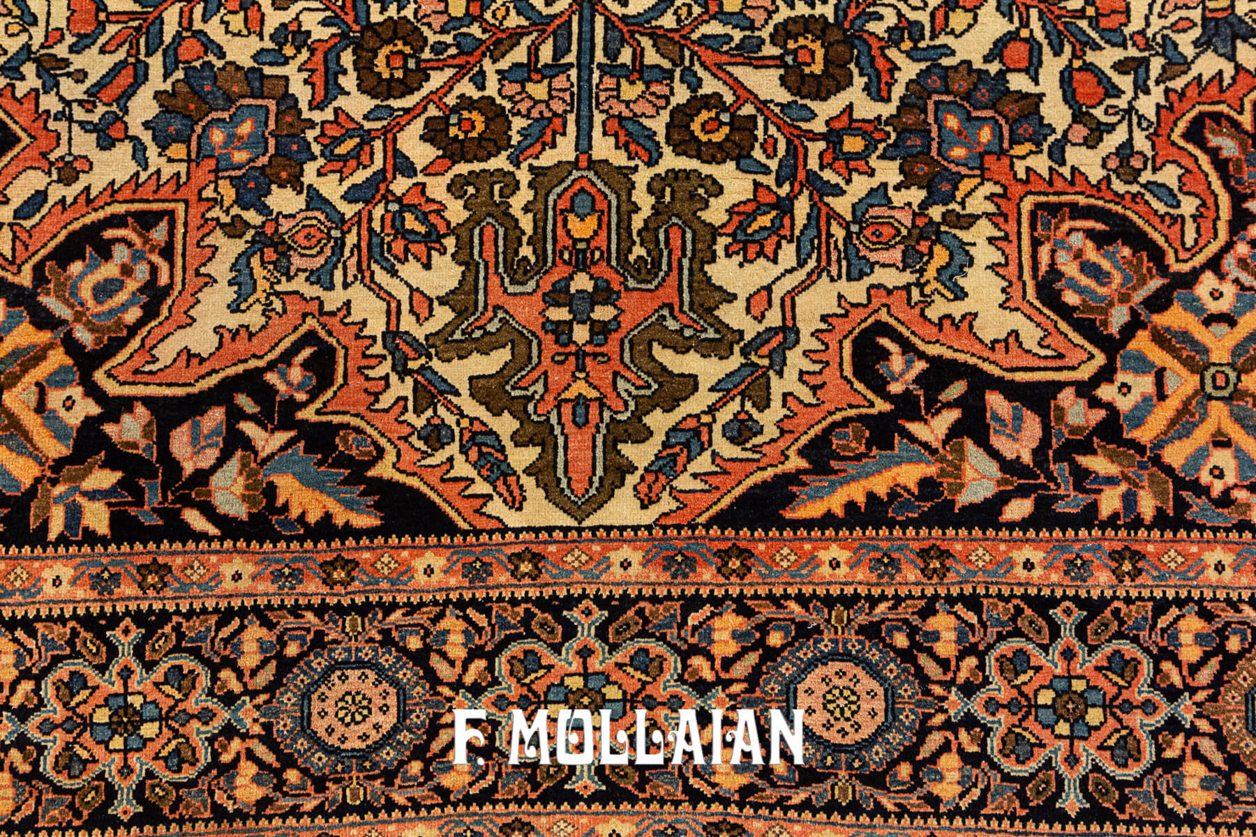 Tapis Ancien Classique Sarouk Farahan n°:11564753
