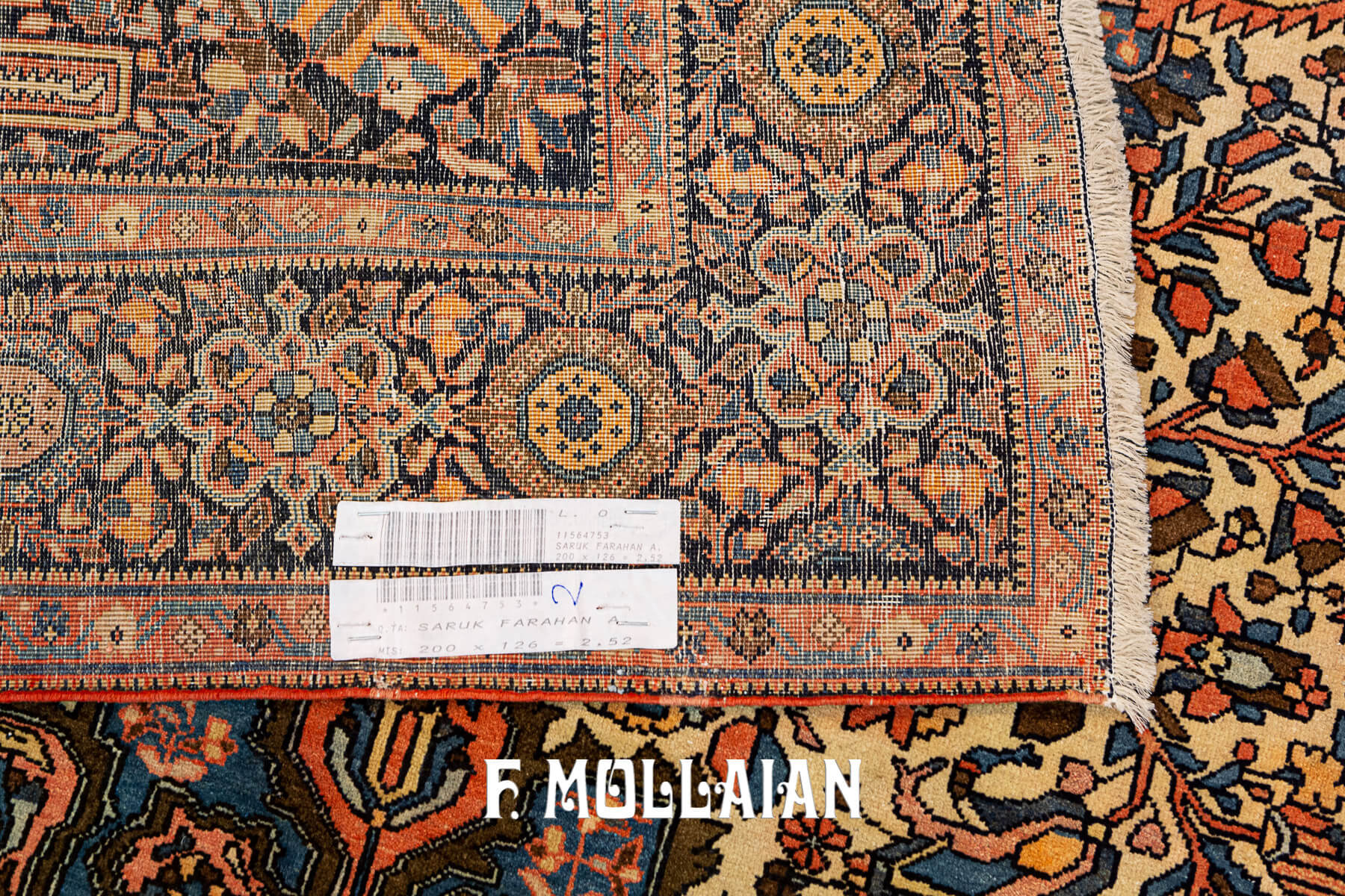 Tapis Ancien Classique Sarouk Farahan n°:11564753