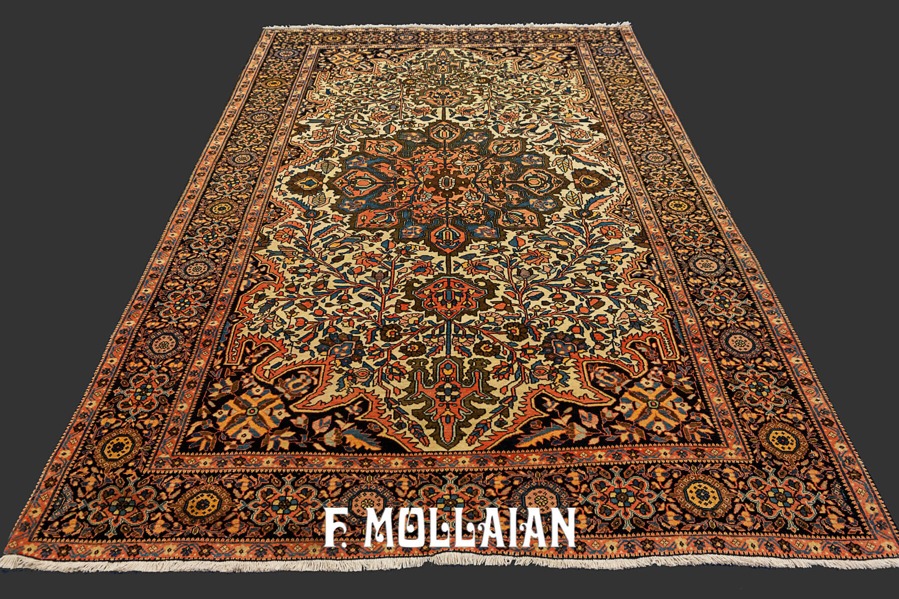 Tapis Ancien Classique Sarouk Farahan n°:11564753
