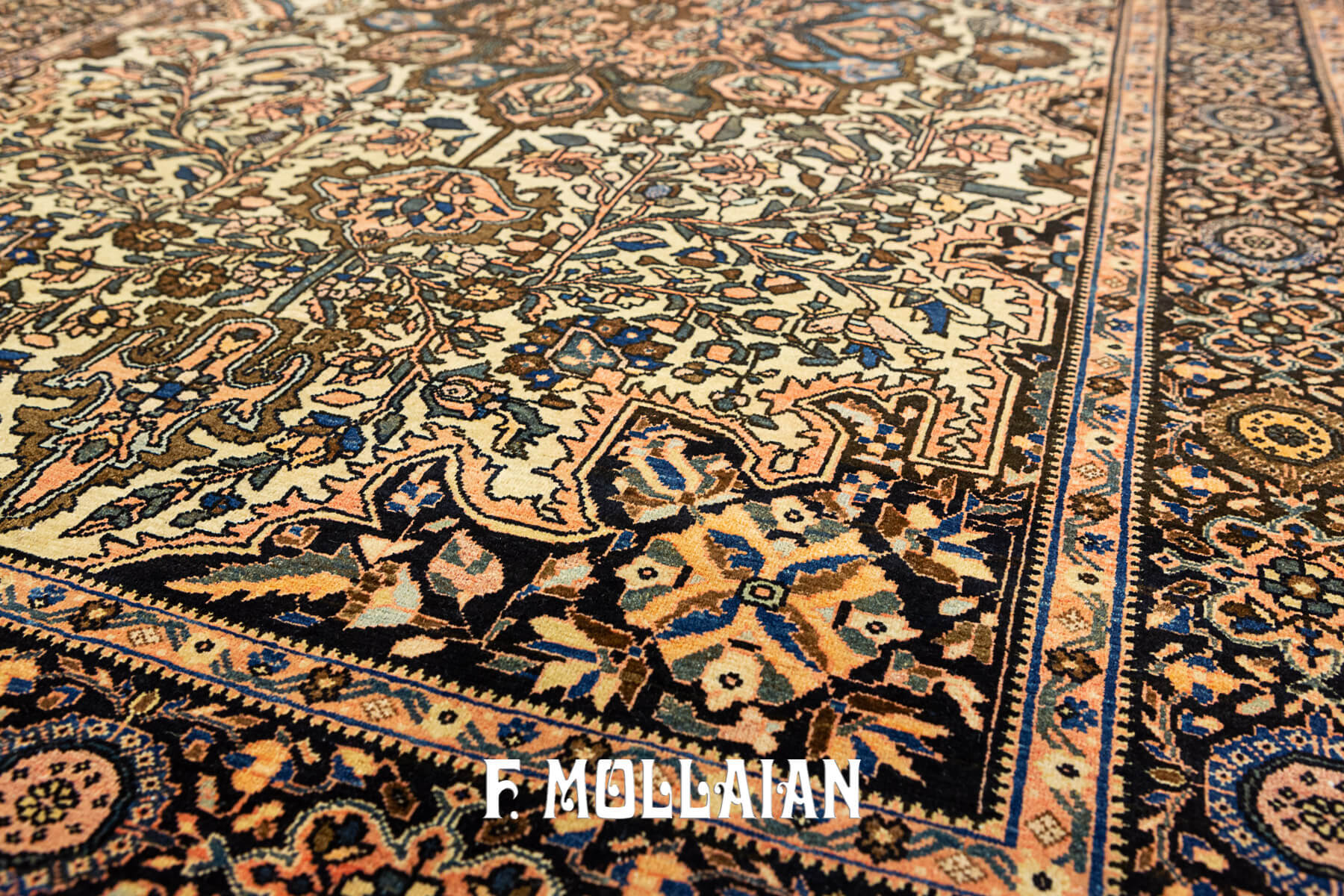 Tapis Ancien Classique Sarouk Farahan n°:11564753