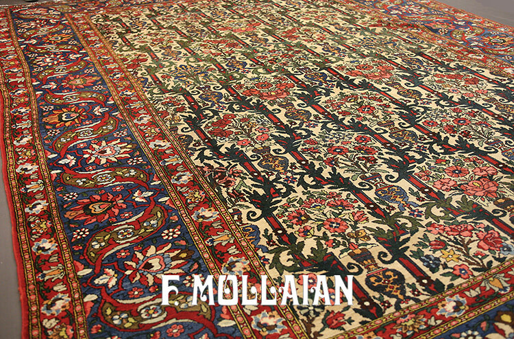 Tapis Bakhtiari Persan Floral-Golfarang All-over n°:19753811