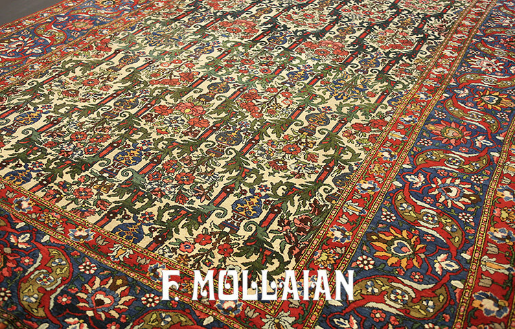 Tapis Bakhtiari Persan Floral-Golfarang All-over n°:19753811