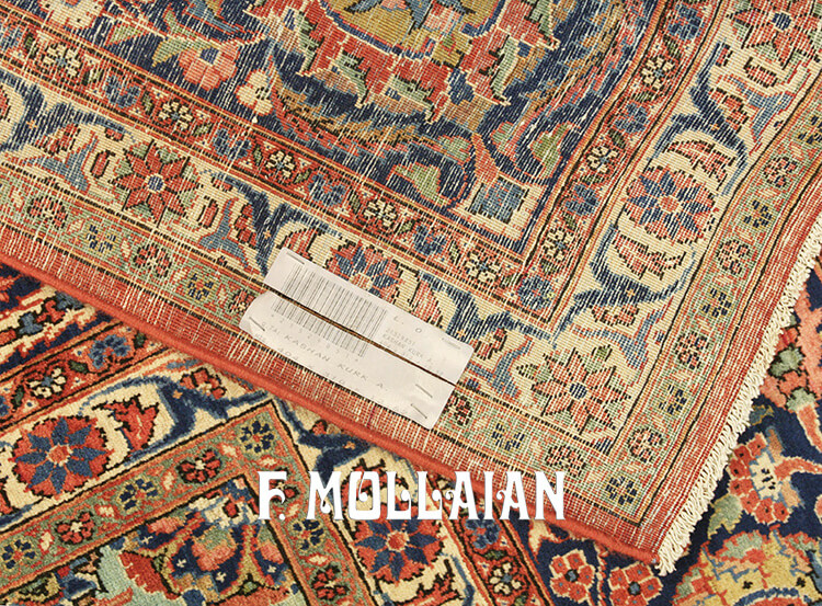 Antique Persian Kashan Kurk Carpet n°:21529851