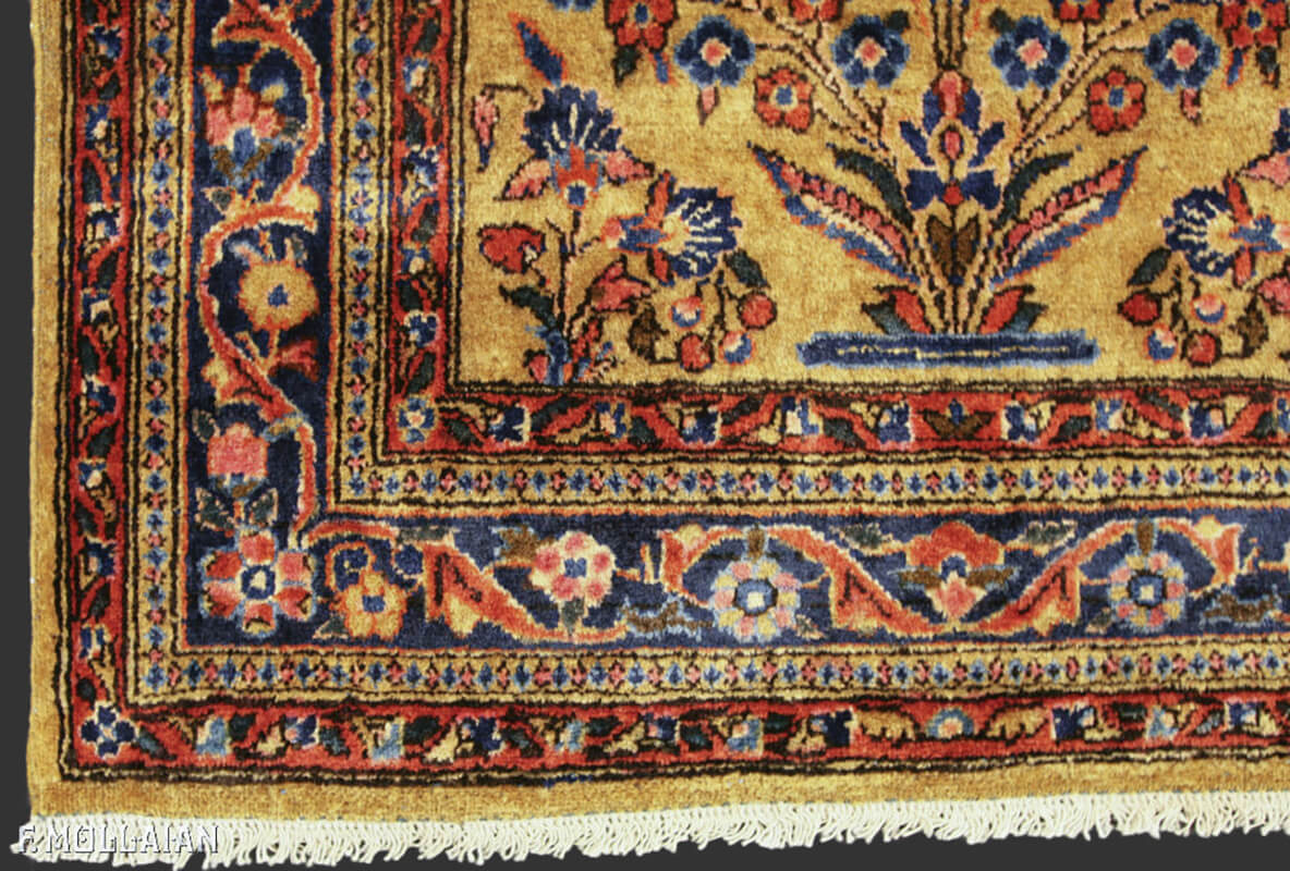 Tappeto Classico Floreale Kashan Manchester n°:51144845