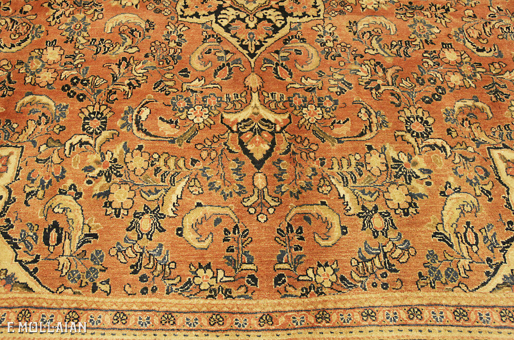 Antique Persian Saruk Rug n°:87181374