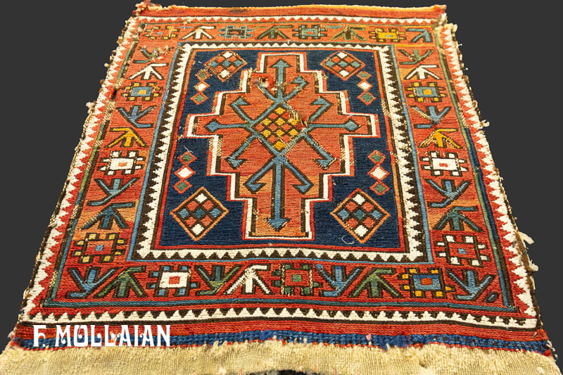 Small Antique Persian Shahsavan “Sumak!” Rug n°:11548354