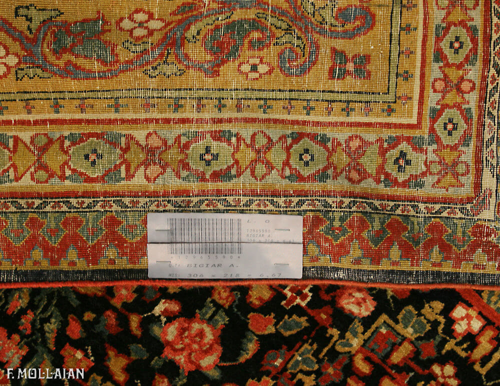 Tapete Persa Antigo Sarough Farahan n°:12965590