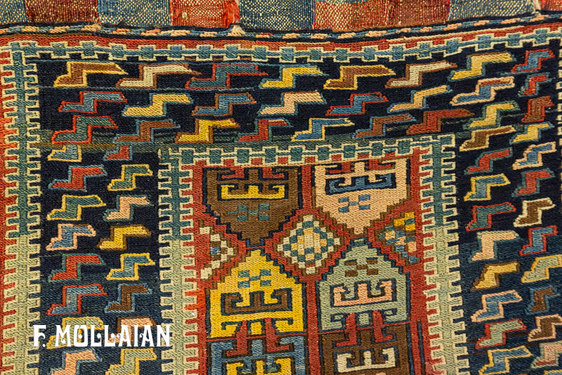 Tapis Kilim Sileh Caucasien n°:14147200