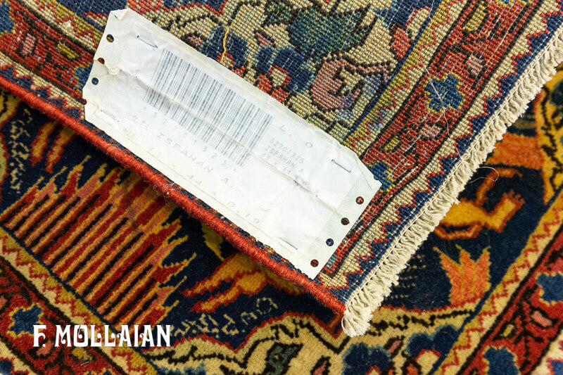 Isfahan Rug Pair Rare Small Size n°:15003415