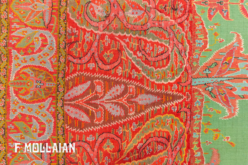 Textile Antique Châle du Cachemire n°:16419401