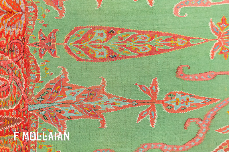 Textile Antique Châle du Cachemire n°:16419401