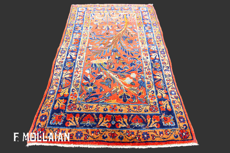 Tappeto Piccolo Persiano Antico Kashan Manchester n°:18012832