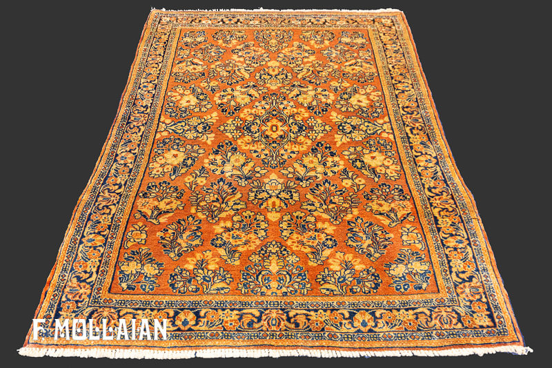 Tappeto Floreale Persiano Antico Saruk n°:182116