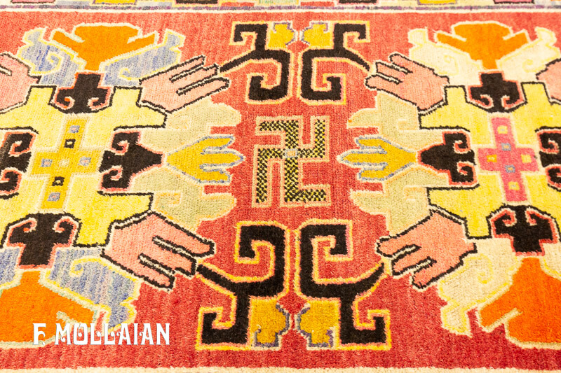 Tapis Déco Tibétain Antique n°:21167297