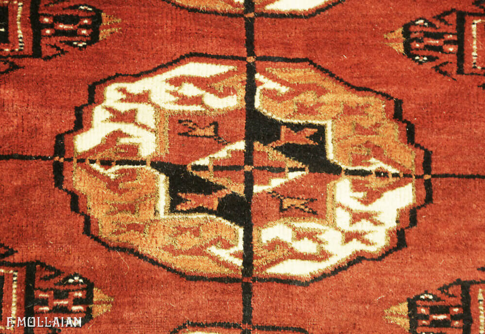 Teppich Turkmène Semi-Antiker Buchara n°:28035109
