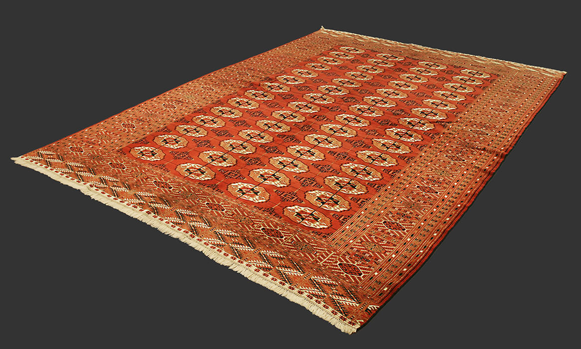 Teppich Turkmène Semi-Antiker Buchara n°:28035109