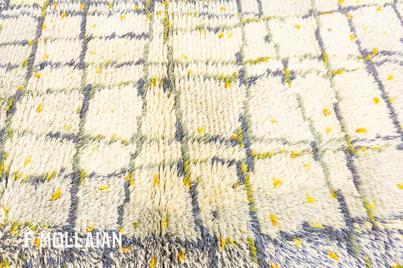 Vintage Swedish Rya Rug n°:34123944