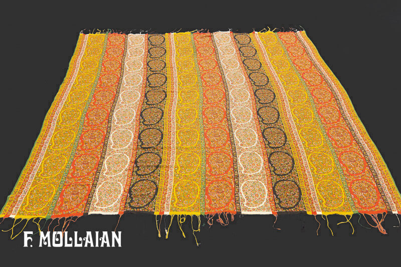 Textile Antique Châle du Cachemire n°:38207848