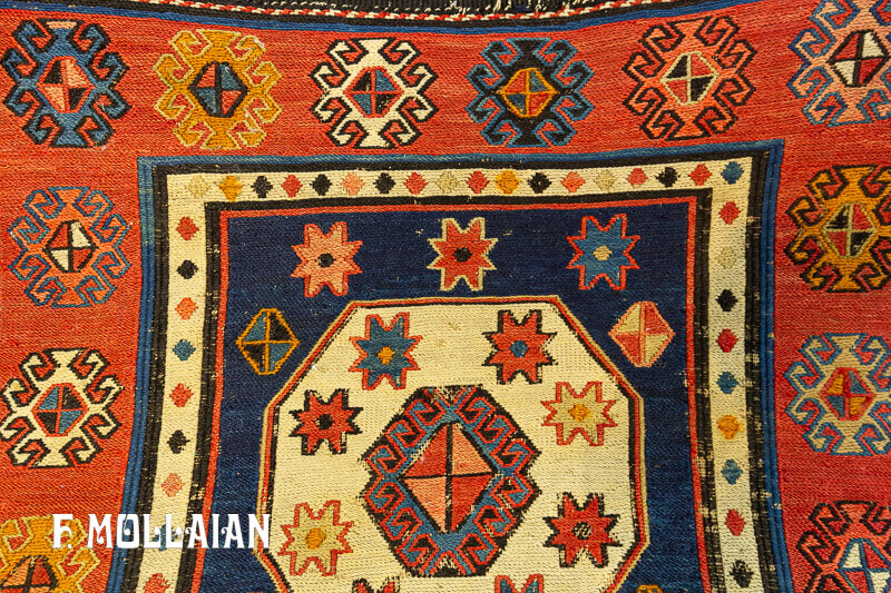 Antique Persian Shahsavan “Mafrash” Rug n°:39824335