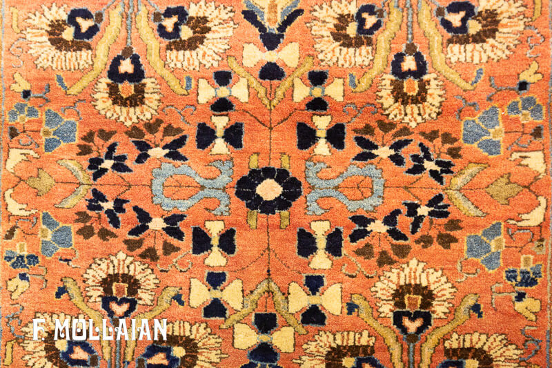Antique Persian Saruk Small Rug n°:39906486