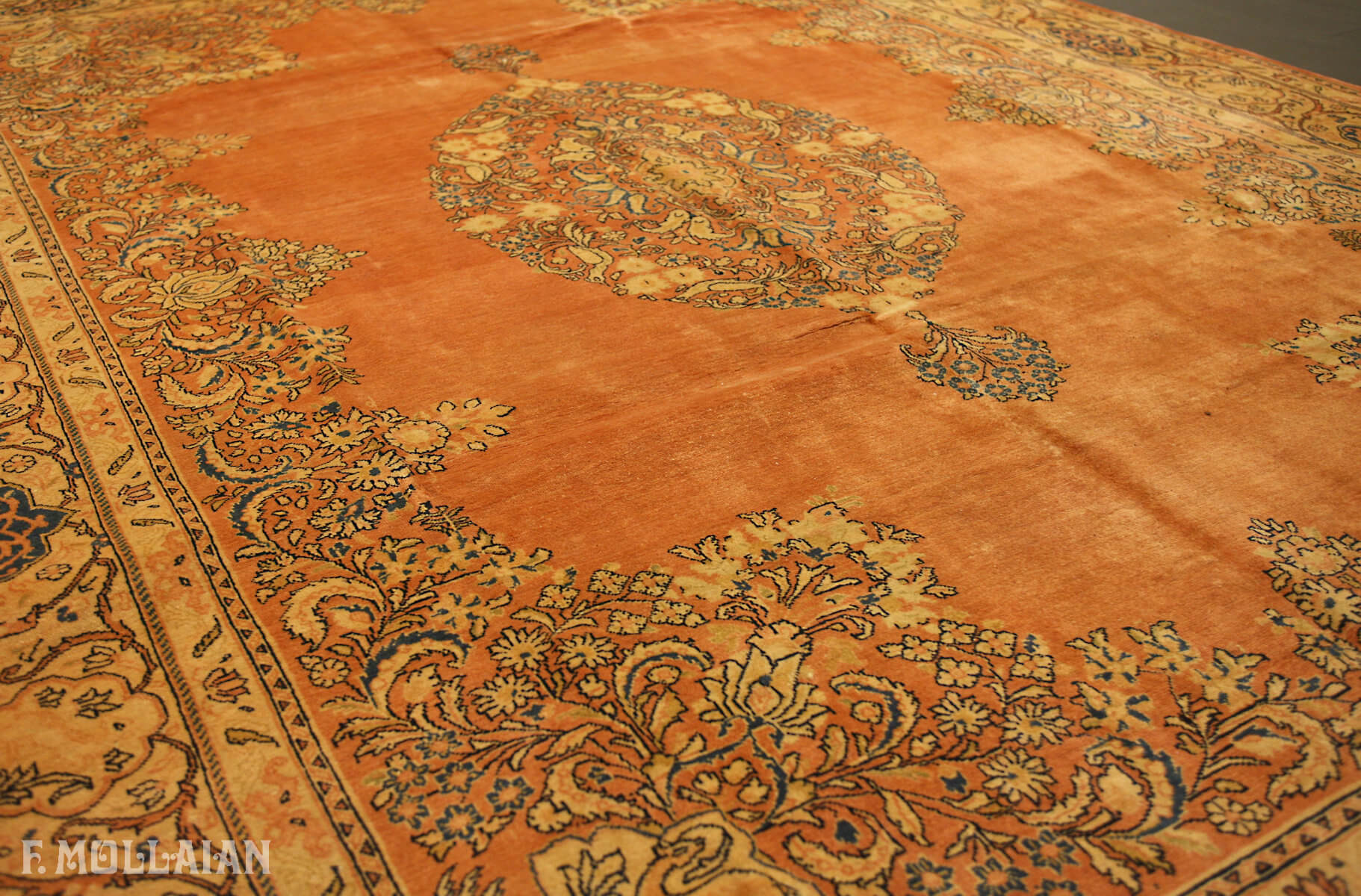 Alfombra Persa Semi-Antigua Saruk n°:40867135