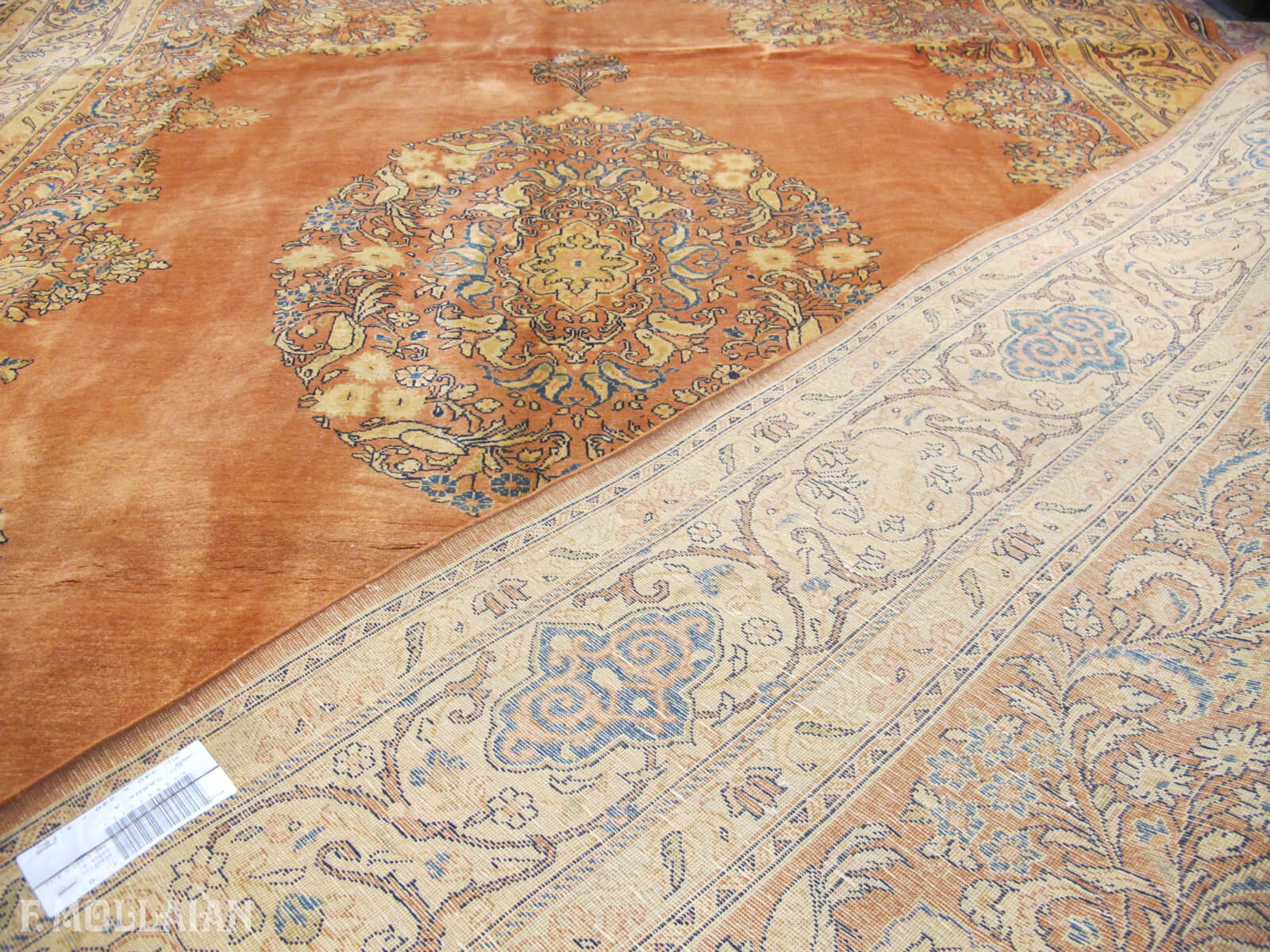 Alfombra Persa Semi-Antigua Saruk n°:40867135