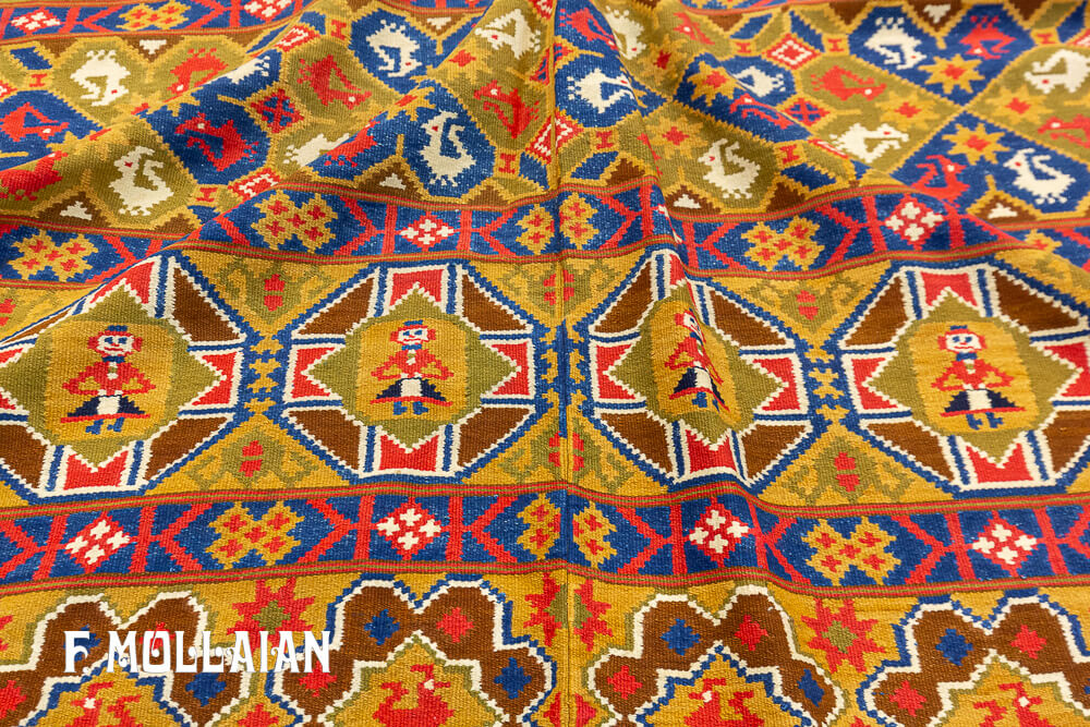 Textile Antique Suédois Signé n°:45242049