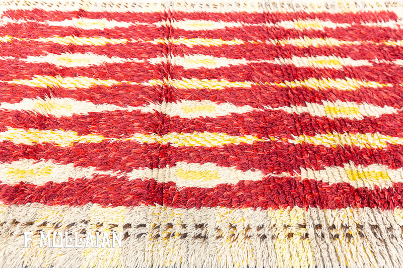 Vintage Swedish Rya Rug n°:47006272