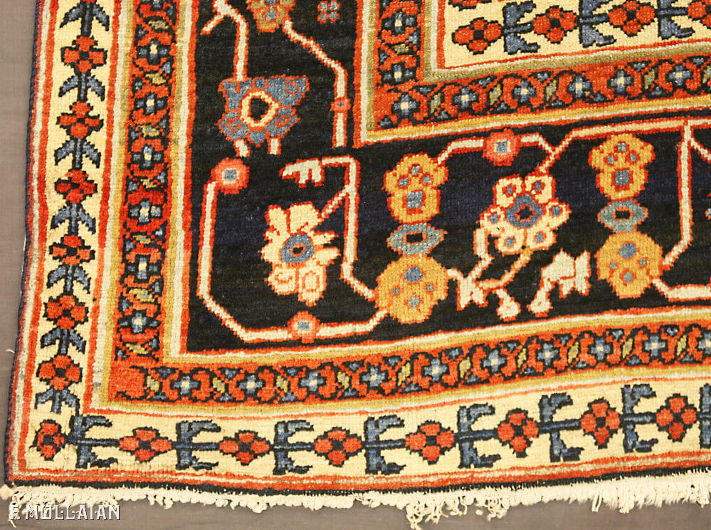 Alfombra Persa Antigua Serapi/Senneh n°:48458688