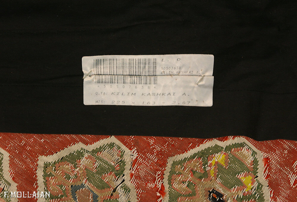 Antigo Persa Kilim Kashkai (Qashqay) n°:50507638