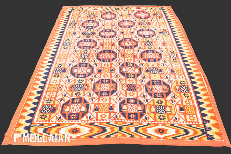 Textile Antique Suédois Rollakan n°:51686576