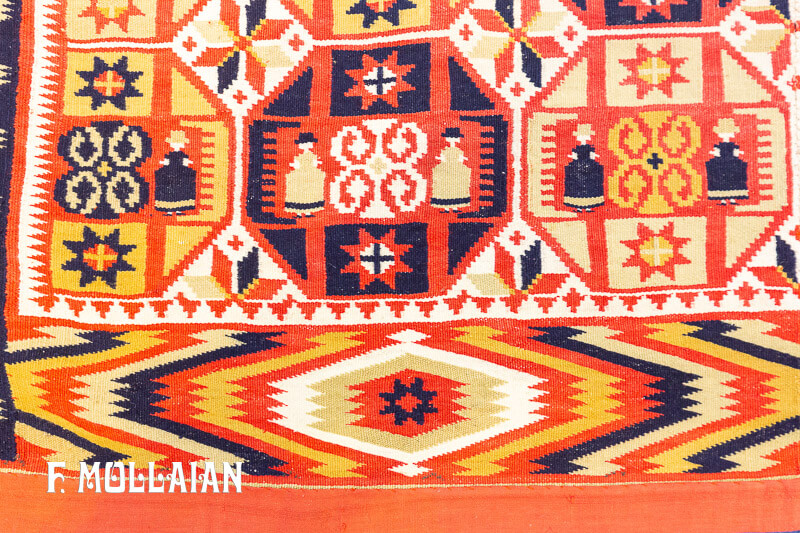 Textile Antique Suédois Rollakan n°:51686576