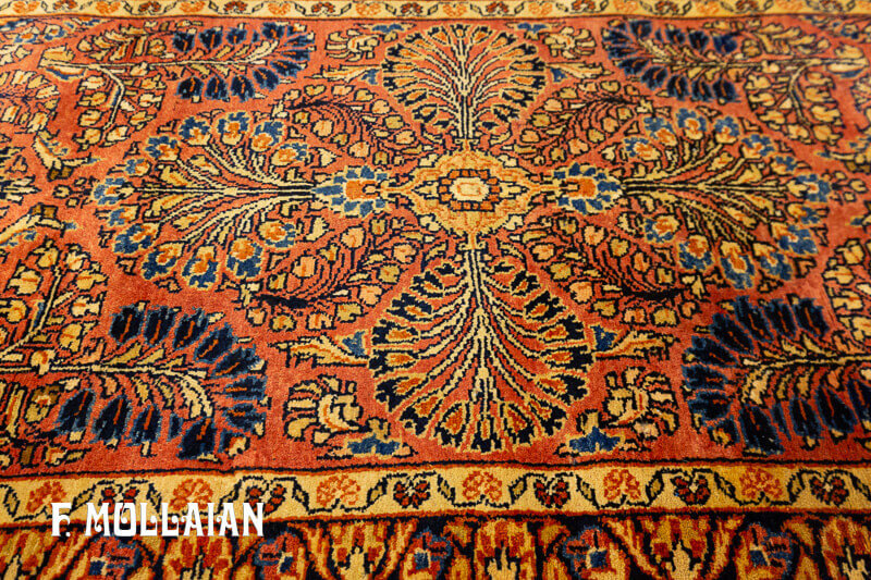 Petit Tapis Persan Sarouk n°:53259718