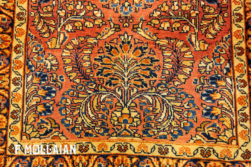 Petit Tapis Persan Sarouk n°:53259718