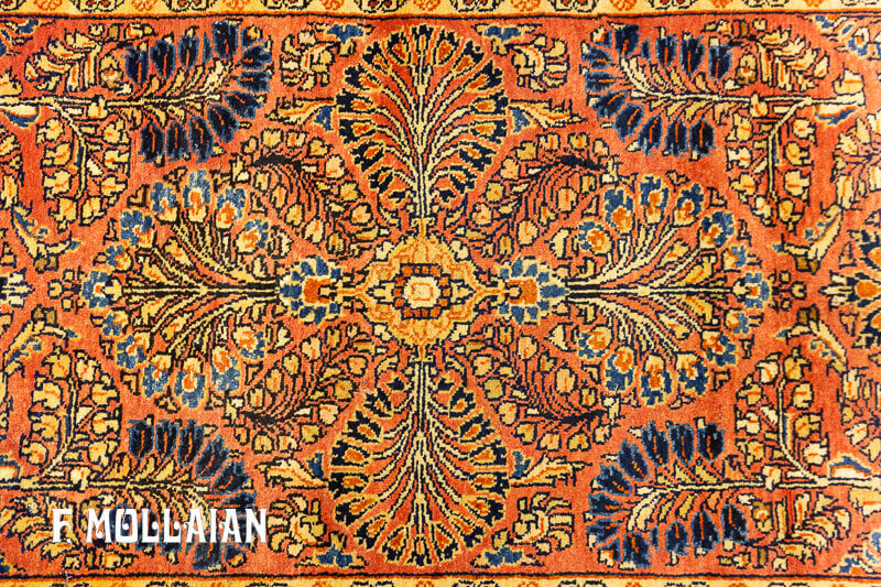 Petit Tapis Persan Sarouk n°:53259718