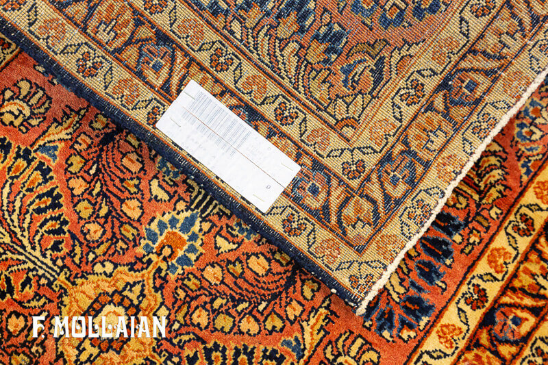 Petit Tapis Persan Sarouk n°:53259718
