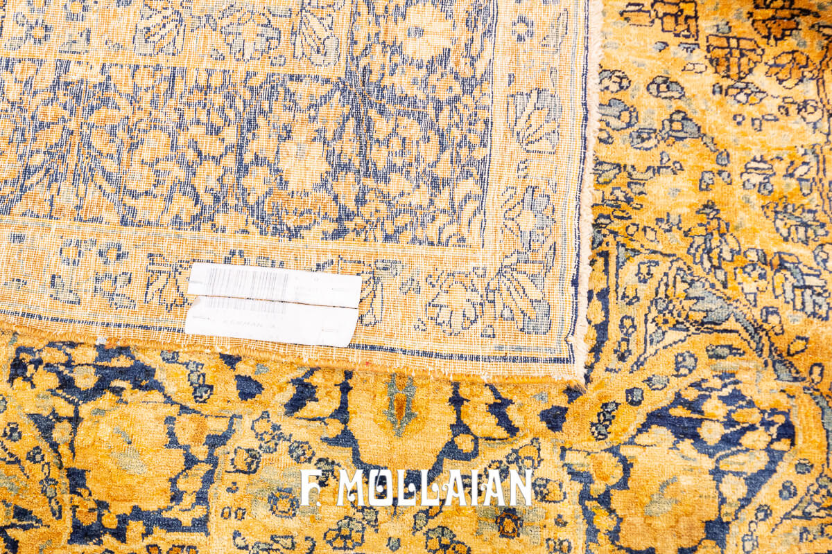 Tapis Persan Kerman Médaillon n°:58797493