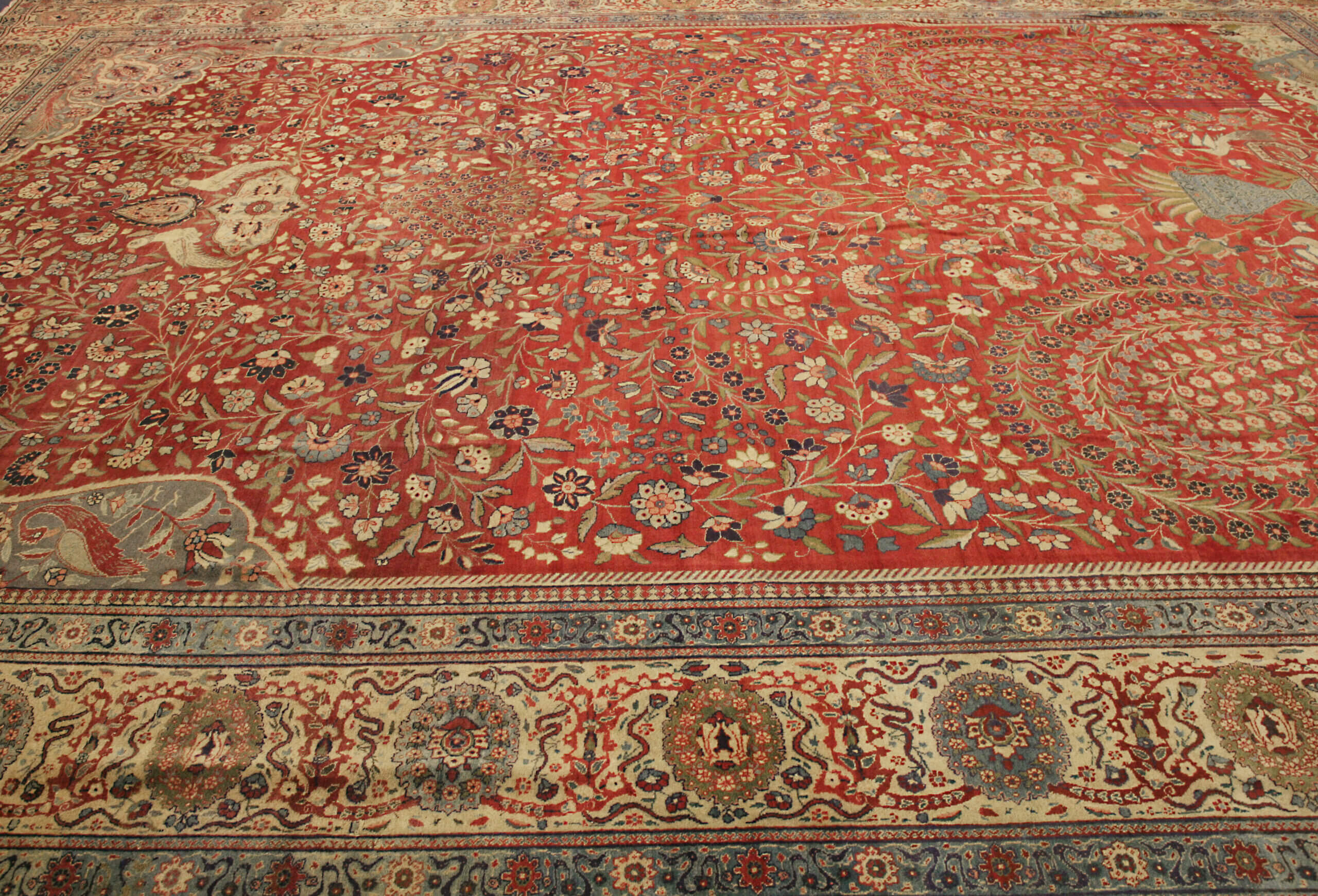 Tapis Persan Antique Tabriz n°:70948683