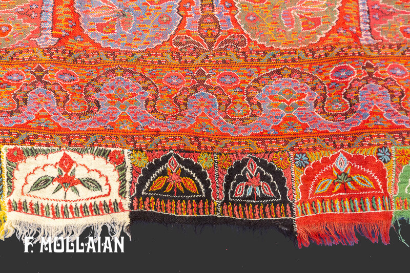 Textile Antique Châle du Cachemire n°:79541762