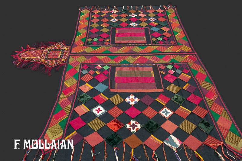 Tessuto Uzbekistan Coperto Cavallo n°:82140023