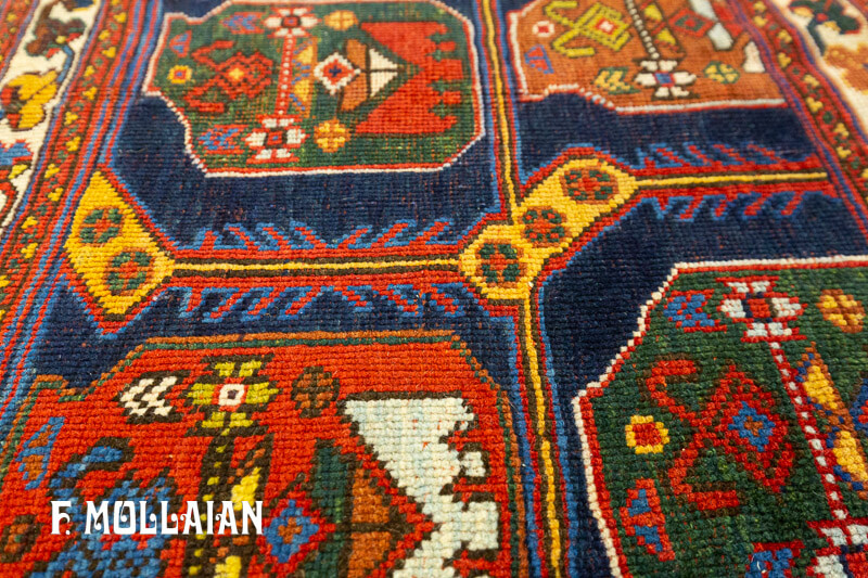 Tapis Afshari Persan n°:82397606