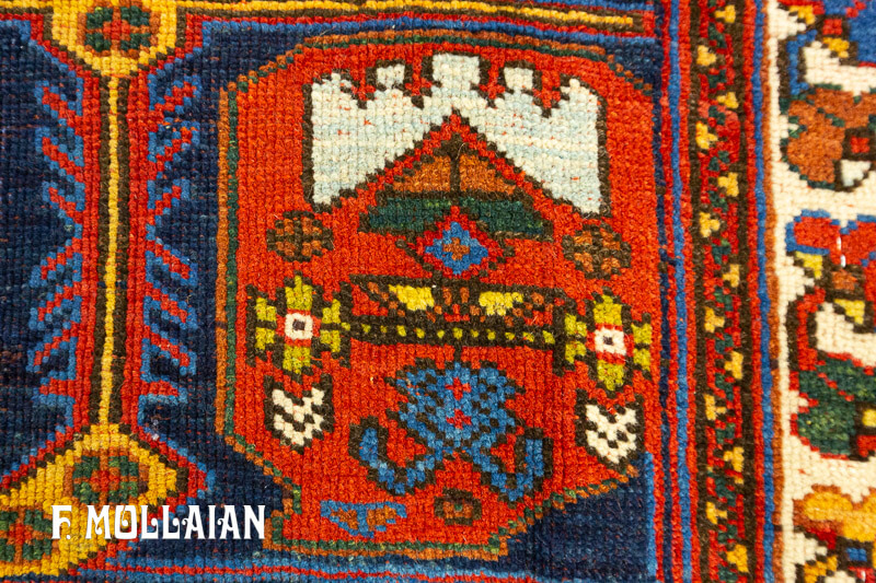 Tapis Afshari Persan n°:82397606